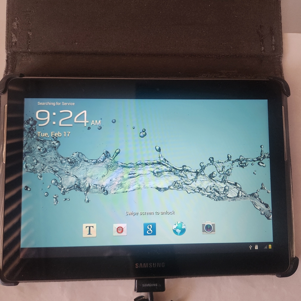 Samsung Black Tablet